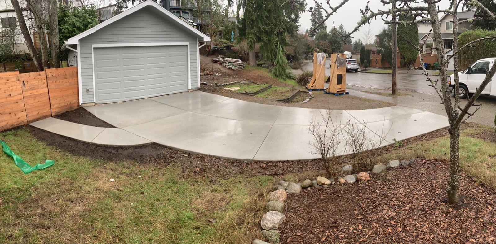 Concrete Driveways project 1