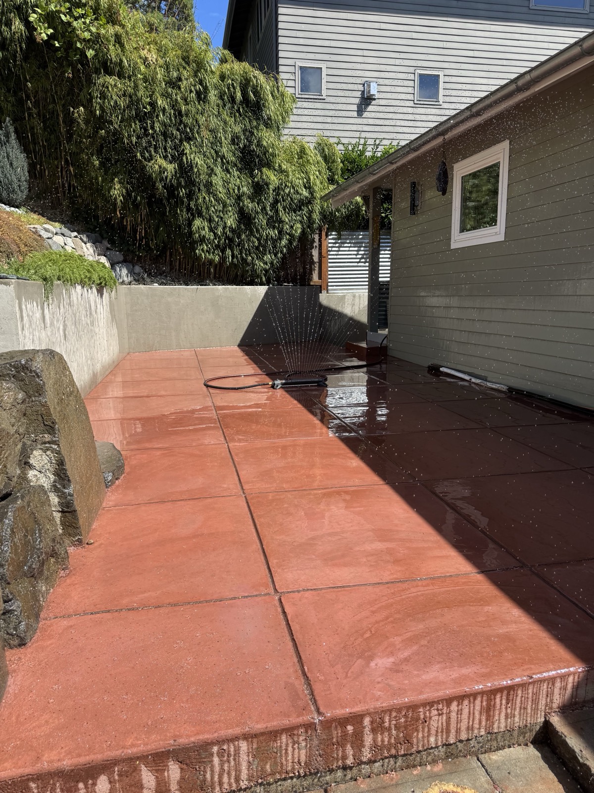 Concrete Patios project 3
