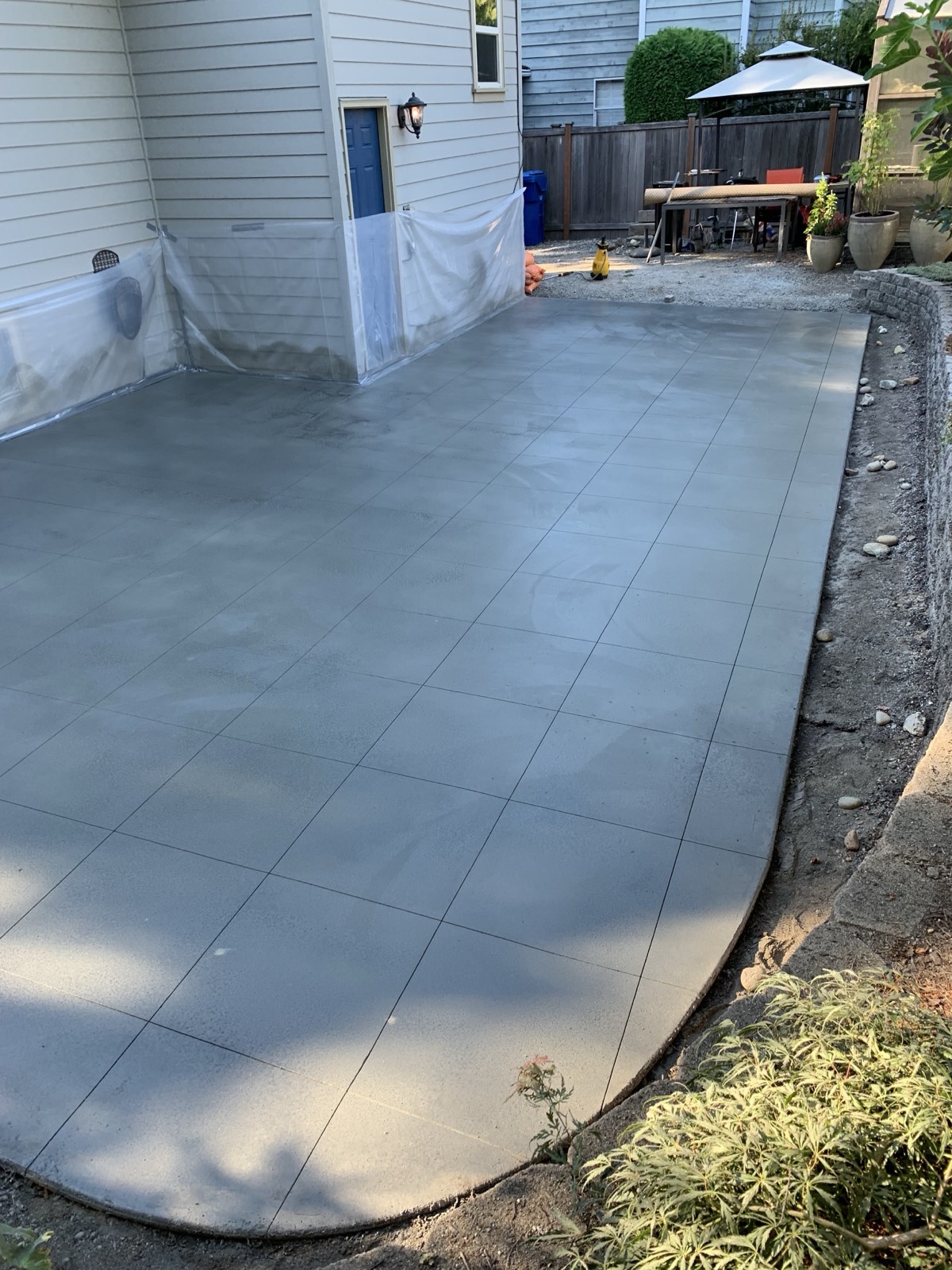 Concrete Patios project 4