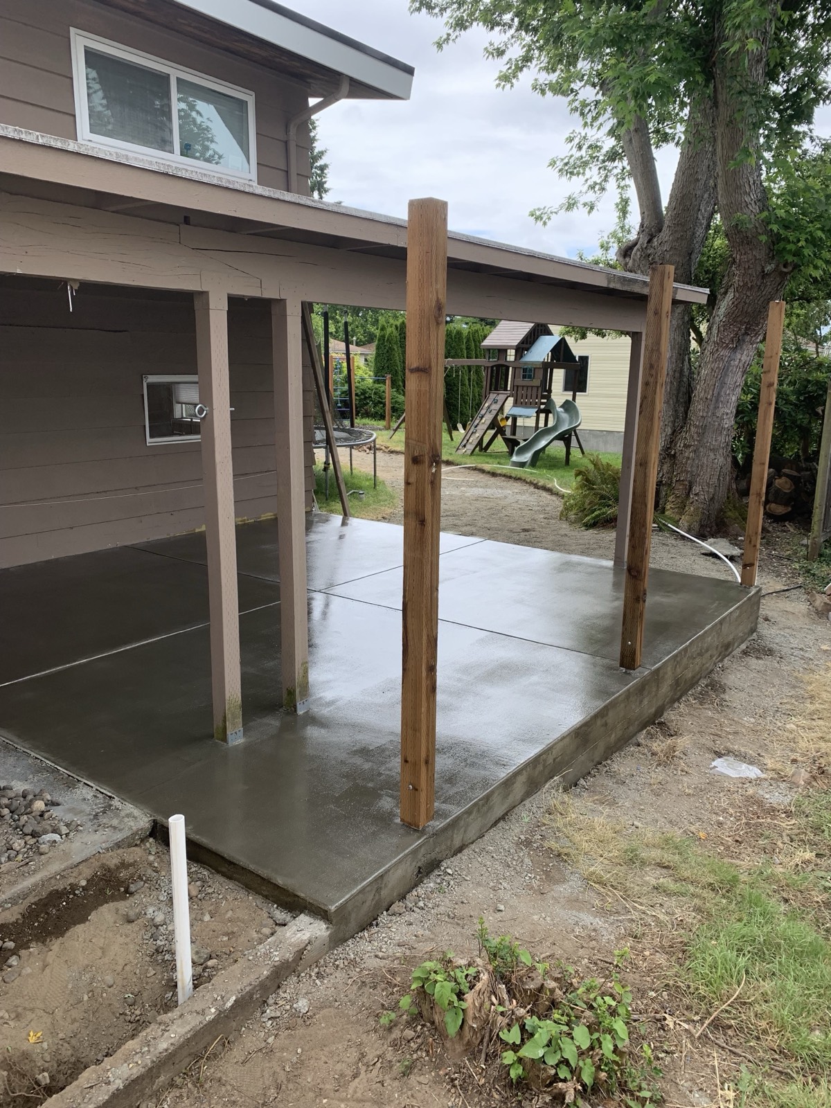 Concrete Patios project 6