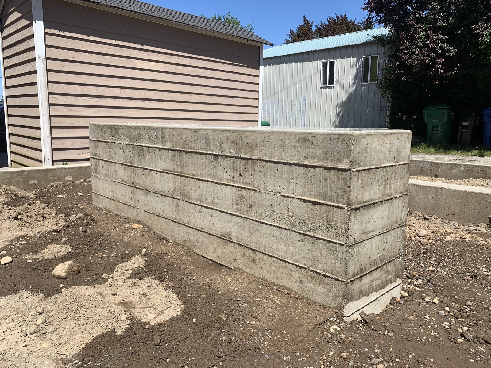 Concrete work by Portal in Magnolia, Seattle