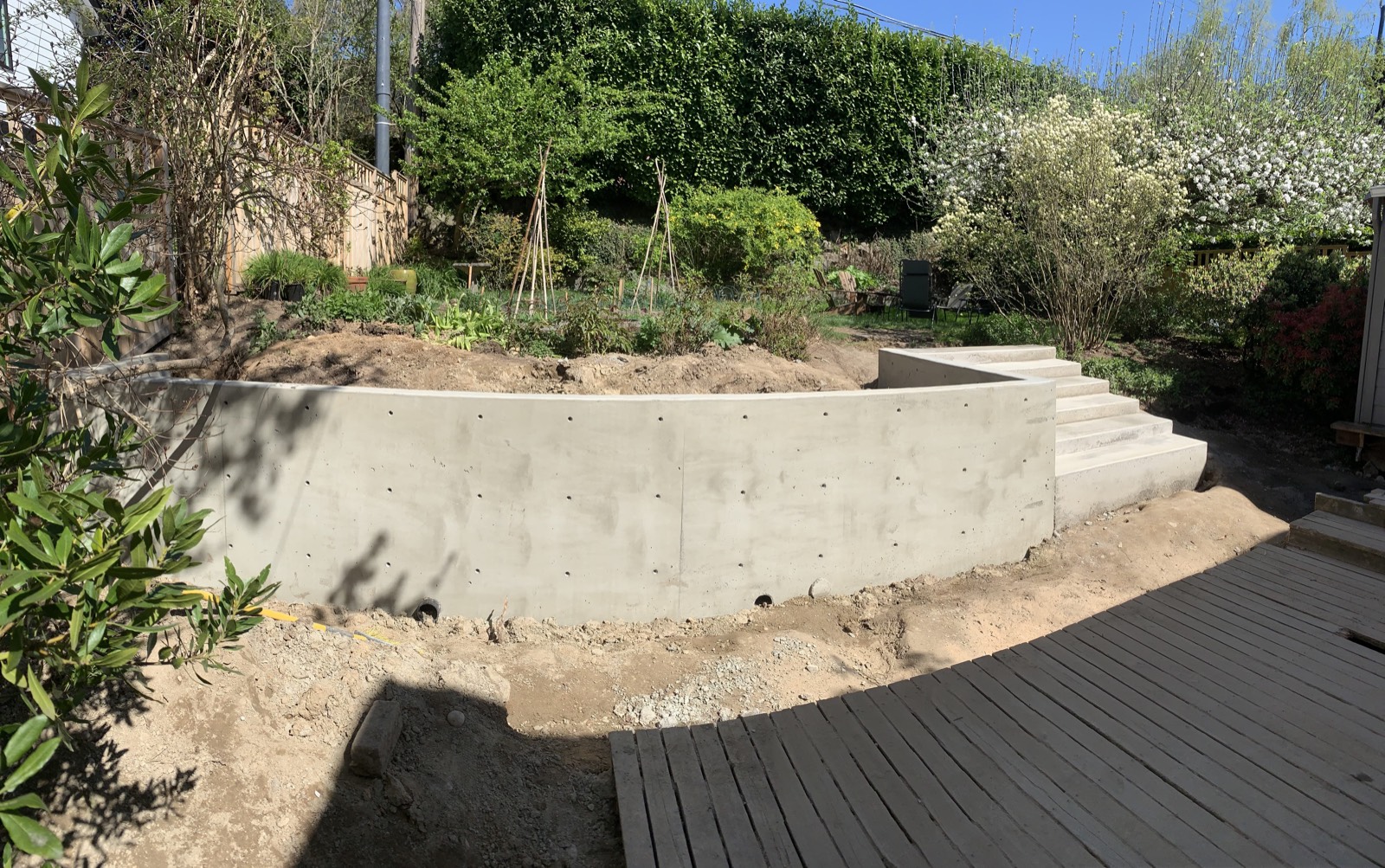 Concrete work by Portal in Queen Anne, Seattle